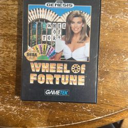Wheel Of Fortune For Sega Genesis