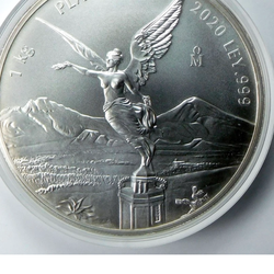 2020 1 kilo silver libertad BU