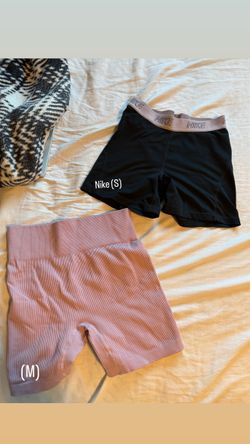 Athletic Shorts – Nike & Ribbed Biker Shorts