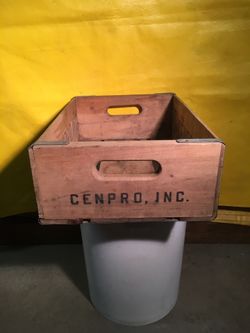 Old soda crate