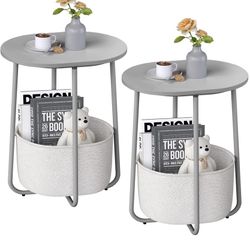 Set Of 2 Nightstands 