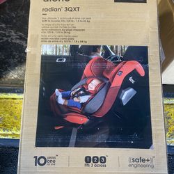 Diono Radian 3QXT 4- in-1 Rear and Forward Facing Convertible Car Seat, Safe Plus Engineering, 4 Stage Infant Protection, 10 Years 1 Car Seat,