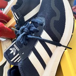Adidas Blue Tennis Shoes 