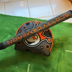 Scotty Cameron Custom Grip And Headcover