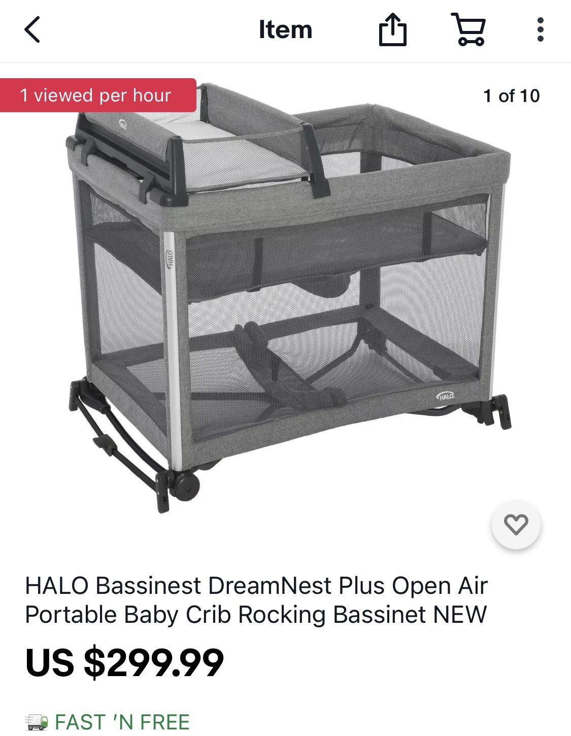 Halo Dreamnest Open Air Sleep System
