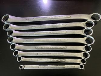 Vintage Craftsman Box End Offset Wrenches 12pt SAE