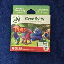 LeapFrog Learning Library: DreamWorks Trolls Creativity Learning Game