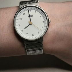Braun BN0031 Mesh Band Watch
