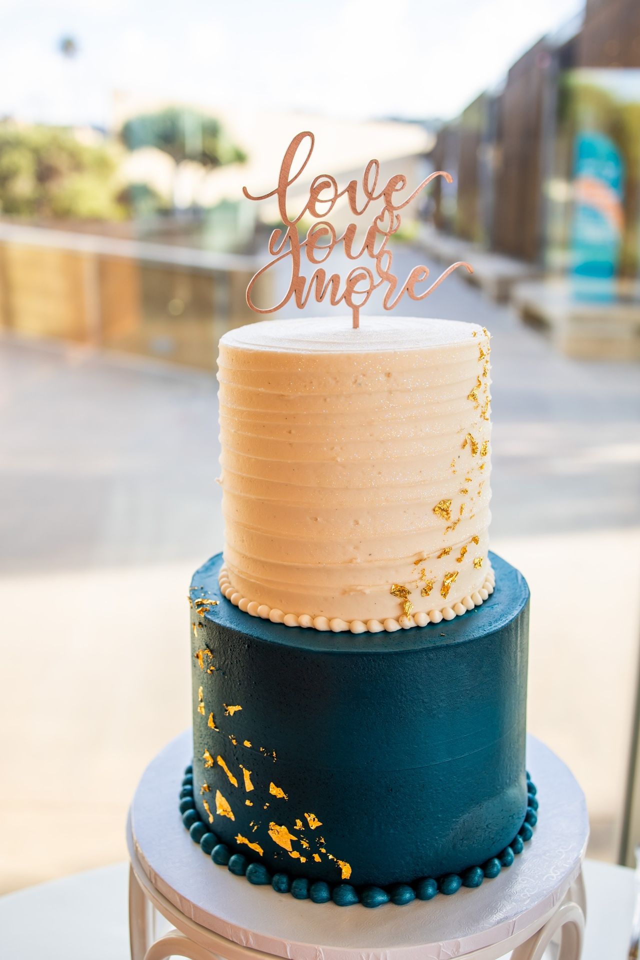 Love You More Cake Topper