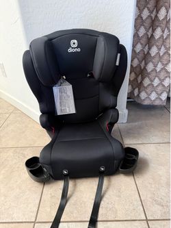 Diono Cambria LE, 2-in-1 Belt Positioning Booster Seat,Backless and High-Back Booster seat for Children from 40—120 lb,17" Wide,6 Headrest Positions,L