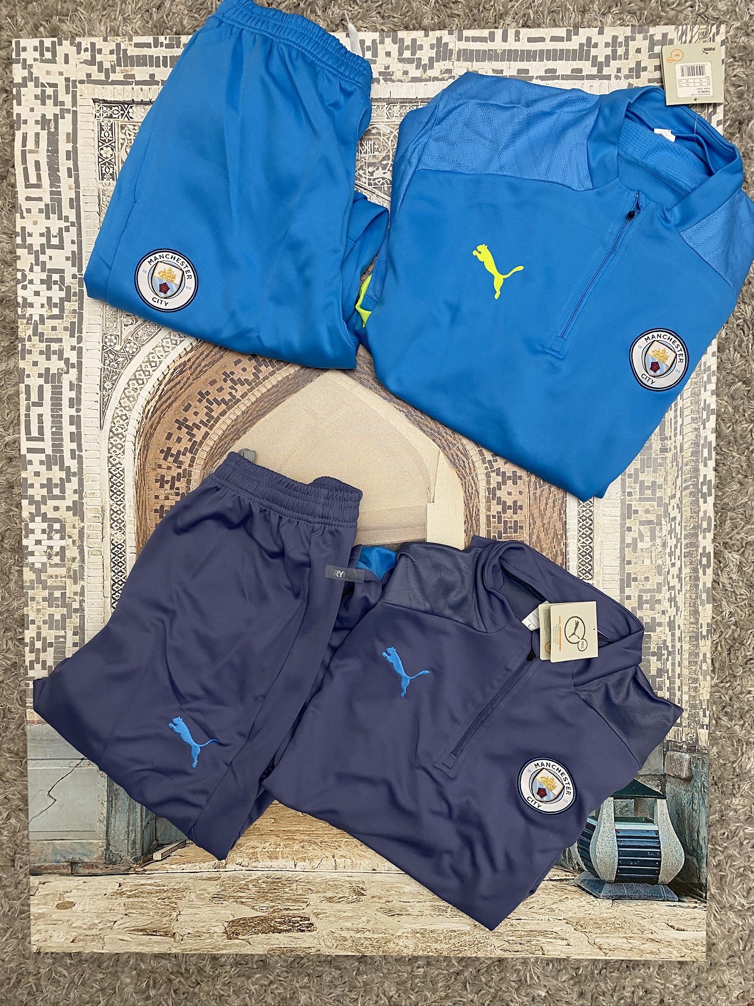 Puma Manchester City Warm Up Tracksuit 
