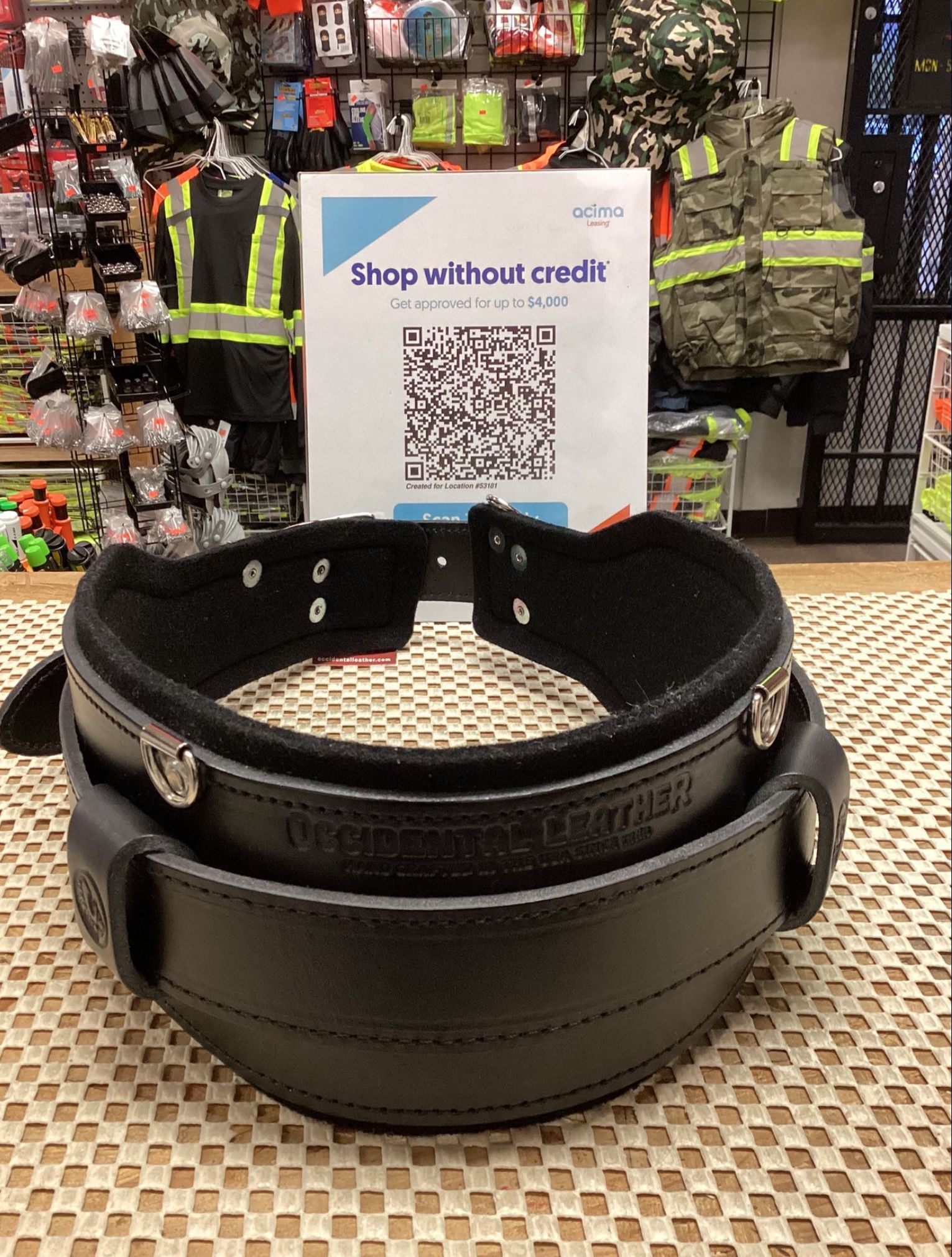 Occidental Leather B5135 Stronghold Belt In Black