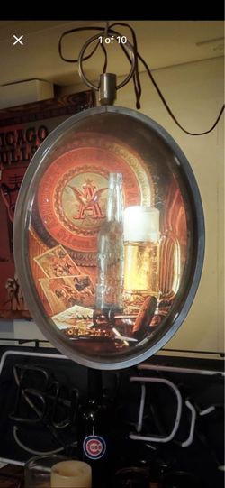 Vintage Anheuser Busch Bar Light