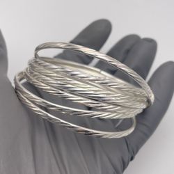 Solid 925 Sterling Silver Semanario Bracelet