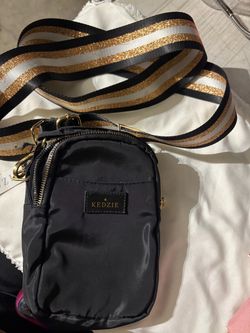 Kedzie Black small Crossbody Bag