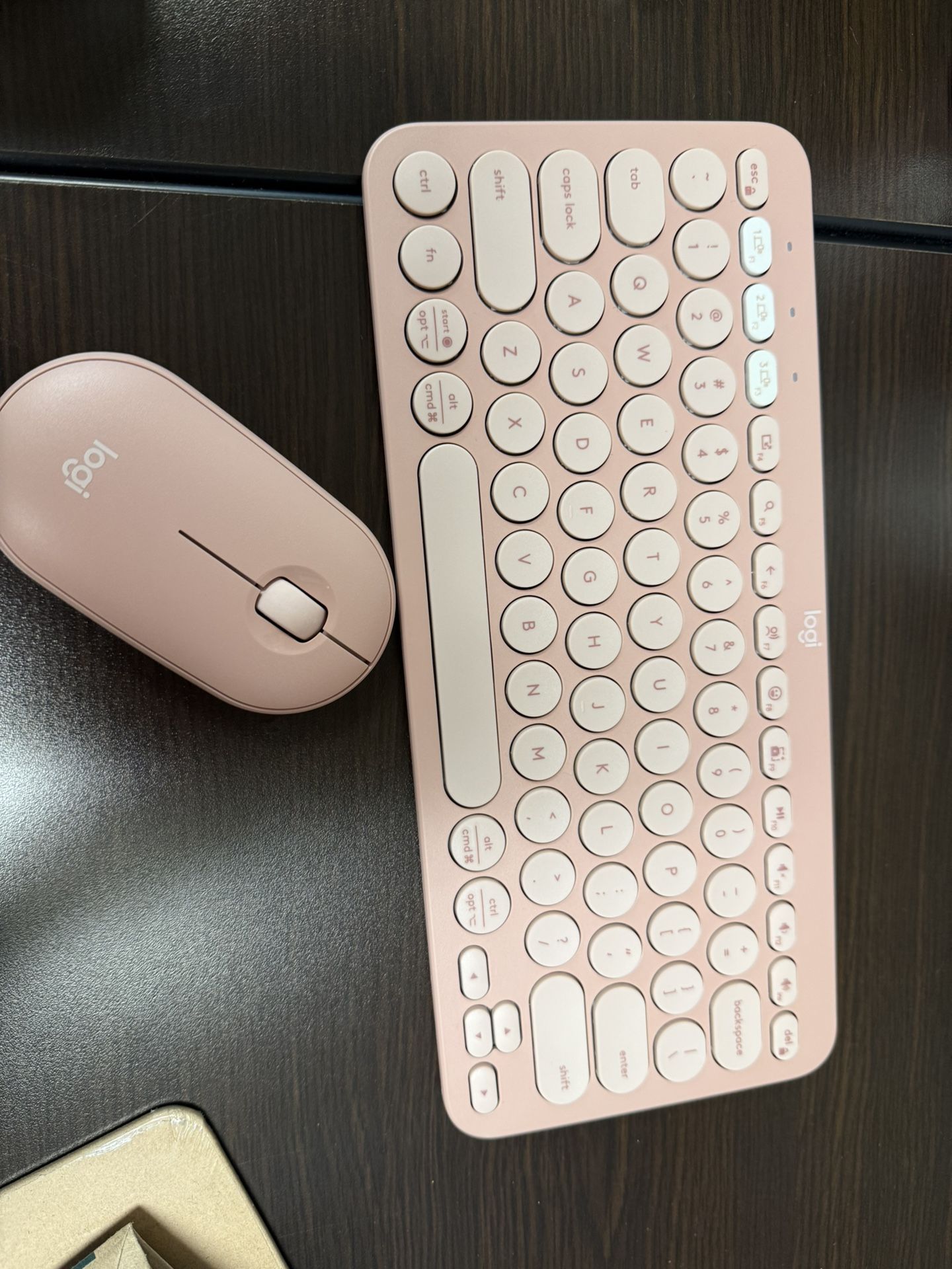 Logitech Pebble 2 Combo, Wireless Keyboard and Mouse, Quiet and Portable,