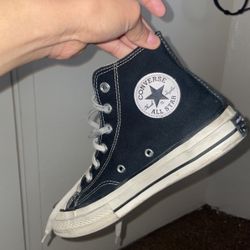 Black 70s Converse 
