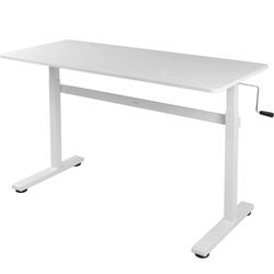 Standing Desk- White- Adjustable 