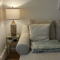 Couch & End Table For Sale 