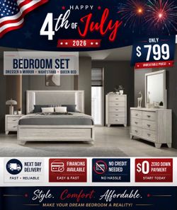 Queen bedroom set