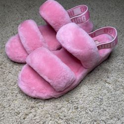 UGG Womens Oh Yeah Slide Strawberry Sorbet Size 8 Women 1107953