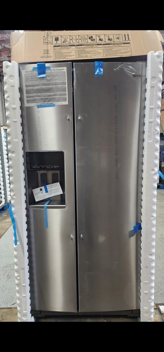 Whirlpool 36-inch Wide Side-by-Side Refrigerator

