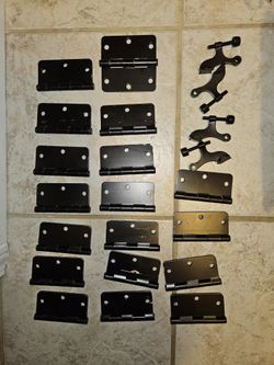 Oil Rubbed Bronze Door Hinges And Stoppers