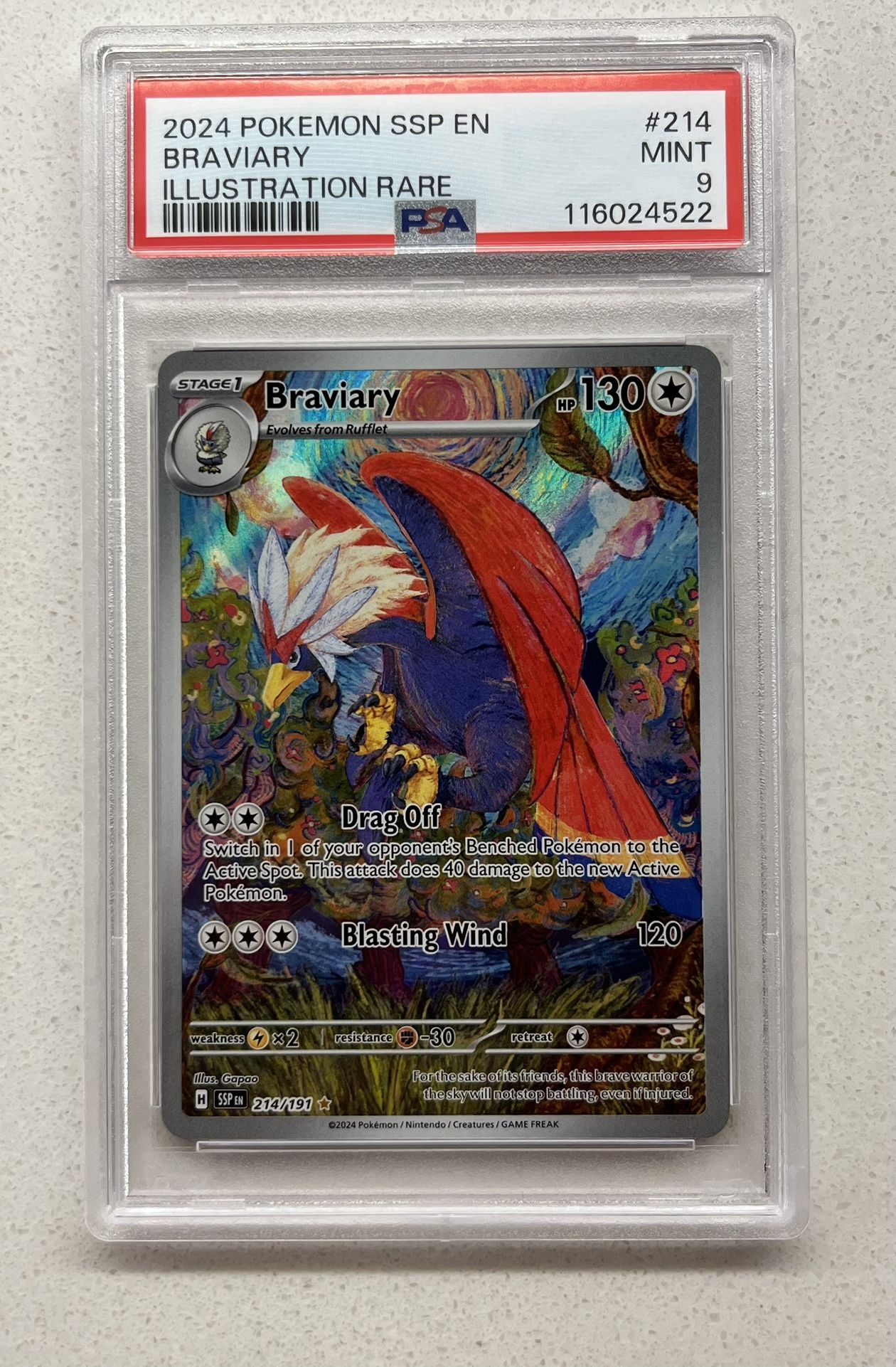 BRAVIARY POKÉMON CARD