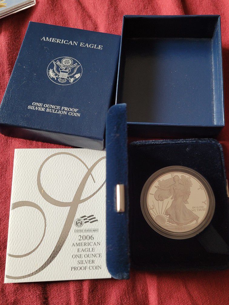 2006 1oz Silver Eagle Proof Coin