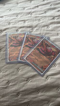 Pokémon 3 Oricorios mint condition