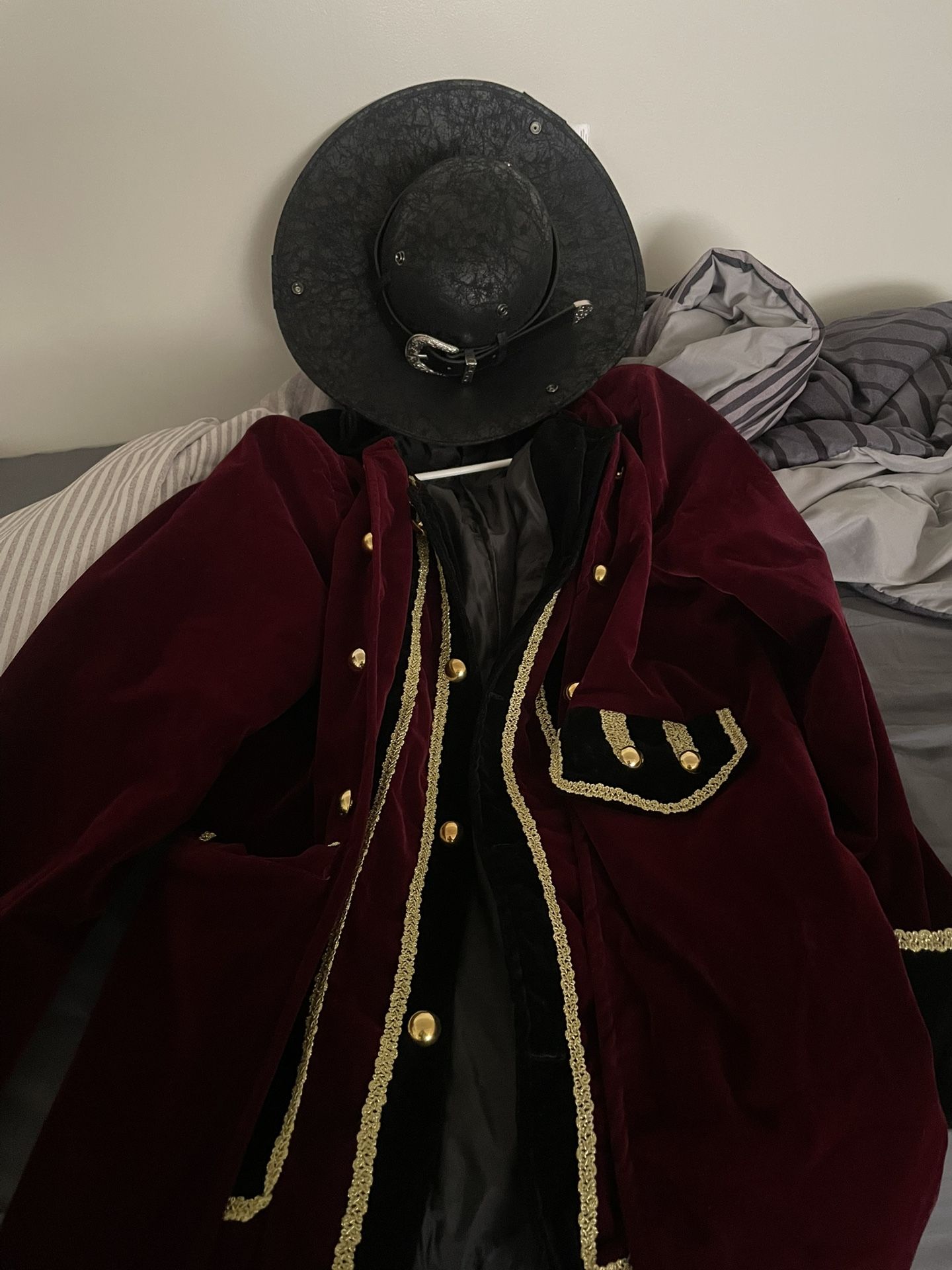 Pirate Jacket & Hat Costume