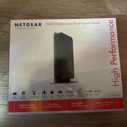 NETGEAR N600 Wireless Dual Band Gigabit Router
