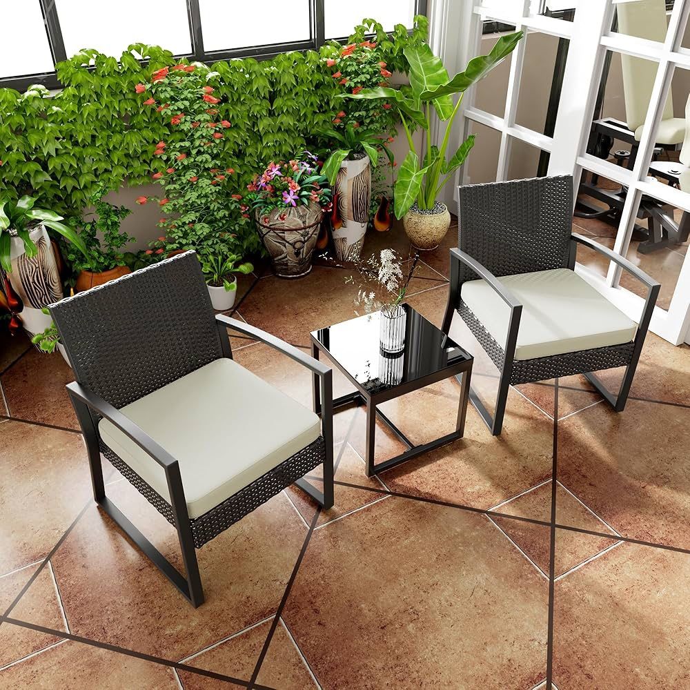 3pc Outdoor Patio Furniture Set