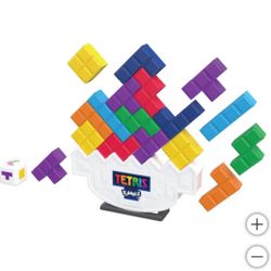 Tetris XL Tumble Game Dynamic Tilting Tower Tetrimino Shapes Blocks Puzzle