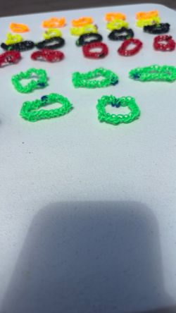 Green bracelets boys at age 9