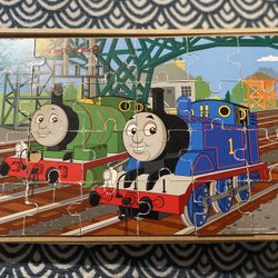 Thomas Train Wooden 8 Puzzles $20