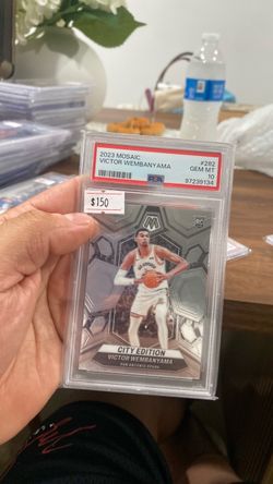Victor Wembanyama 2023 Mosaic RC PSA 10 City Edition