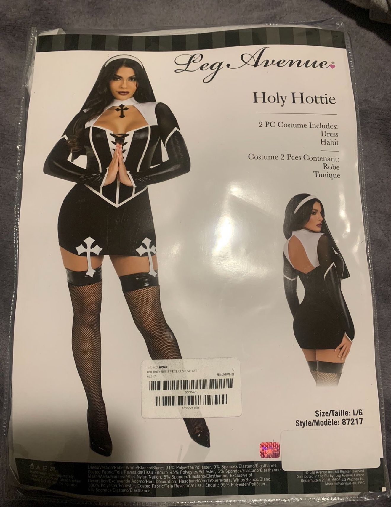 *NEW* Sexy nun Costume Size L