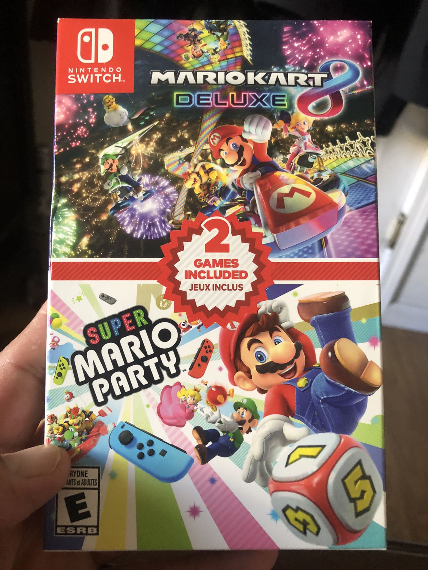 Mario Kart & Super Mario Party combo pack 100$$$ brand new sealed