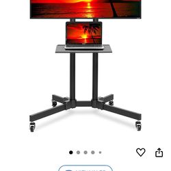 Tv Stand, Rolling TV Stand, Television Stand
