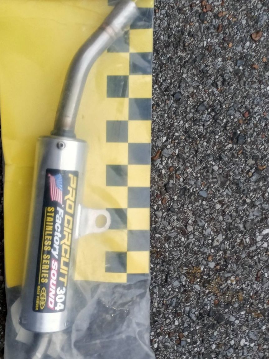 Motorbike exhaust mufflers