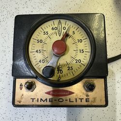 Dark Room Timer Used To Exposed Film