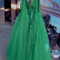 Plus size prom dress