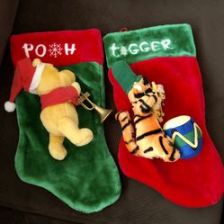 Disney Tigger & Pooh 3D Christmas Stockings
