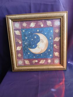 Vintage celestial Y2K frame