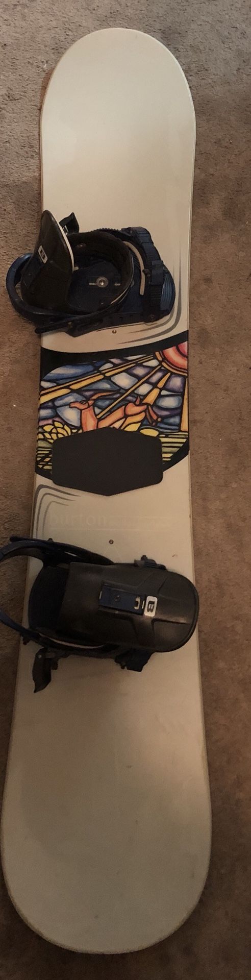 Burton Motion fifty one 151cm Snowboard w/ Burton Bindings