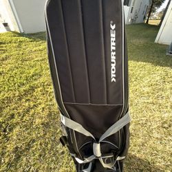 For sale: TourTrek travel suitcase, 52 x 14 inches.