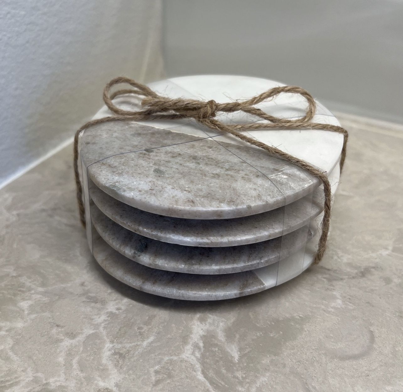 Crate And Barrel, Marble Coasters. Set Of 4 for Sale in Renton, WA