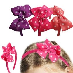 3 Bow Headbands 