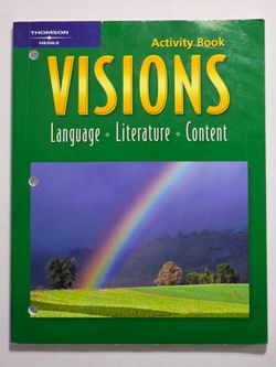 Visions Language Literature Content Activity Book